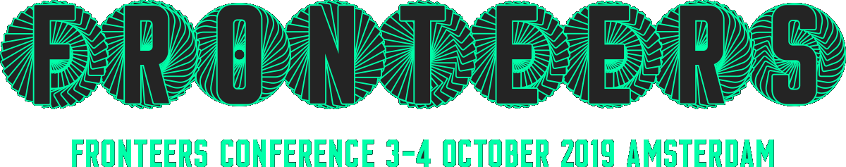 Fronteers, Fronteers Conference 3-4 October 2019 Amsterdam